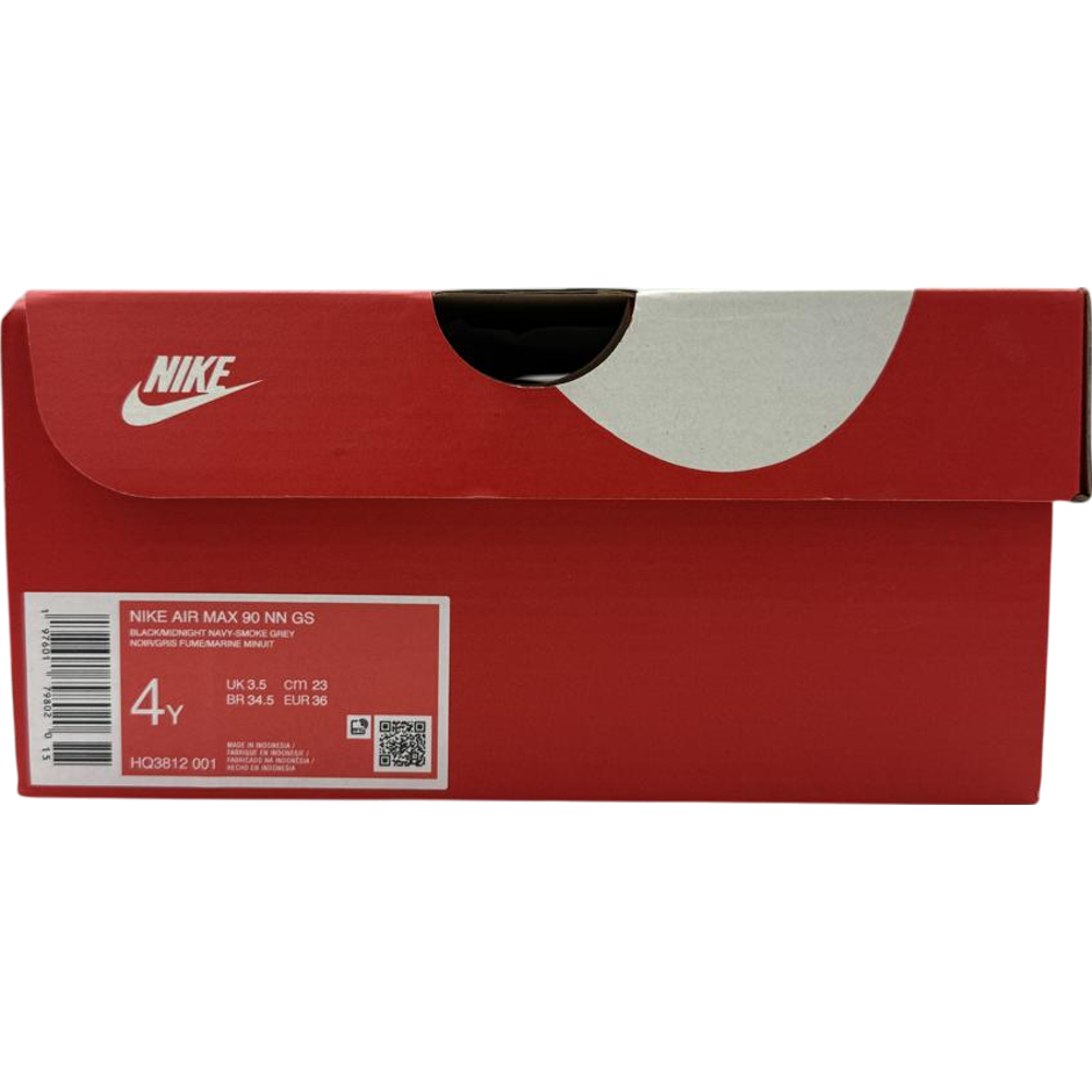 Nike Air Max 90 Black/Midnight Navy/Royal Next Nature (GS)