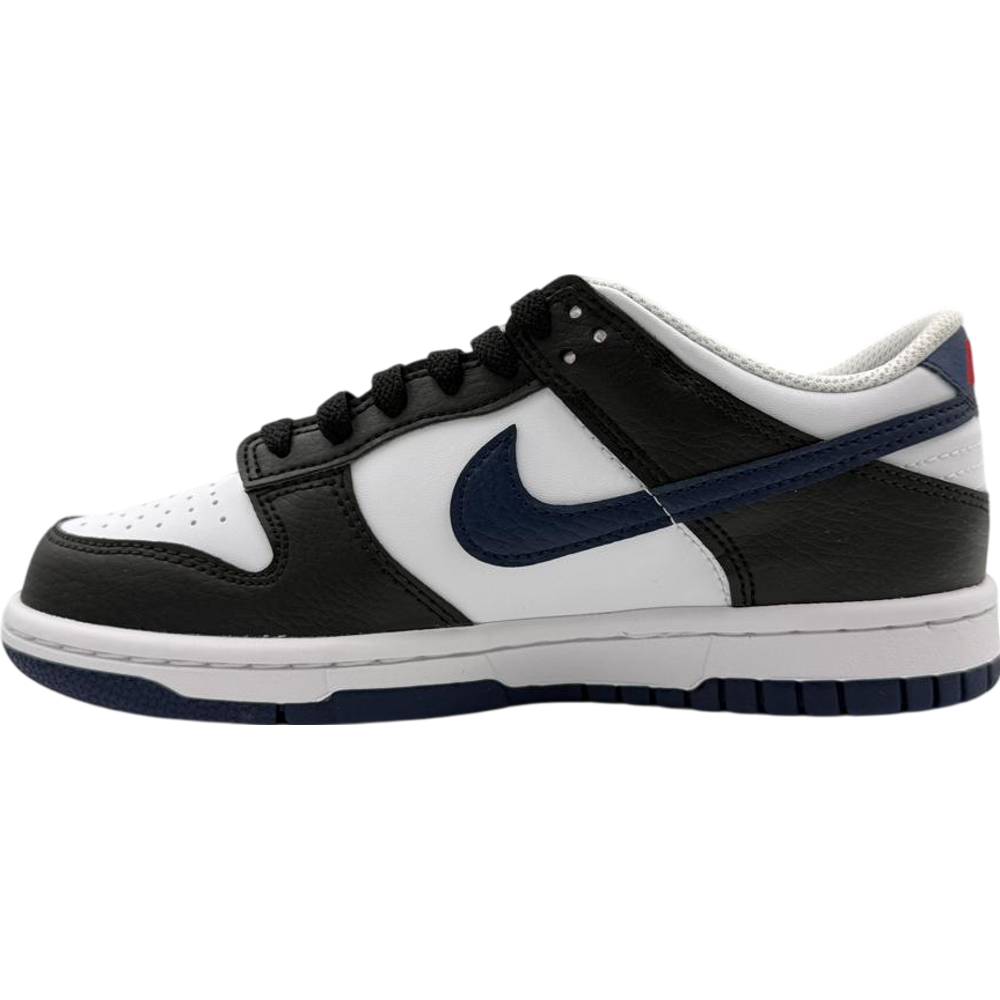 Nike Dunk Low Black White Midnight Navy (GS)