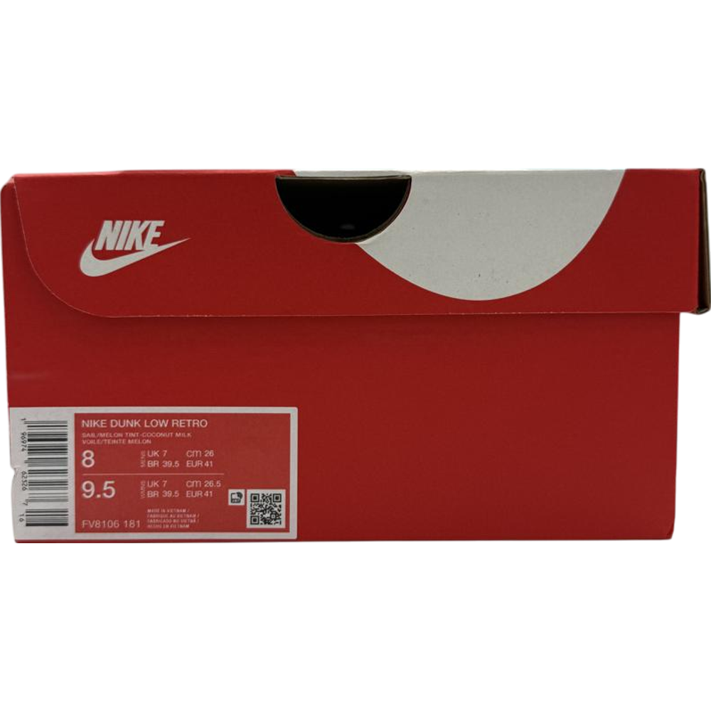 Nike Dunk Low Retro Sail/Coconut Milk/Purple Ink/Melon Tint