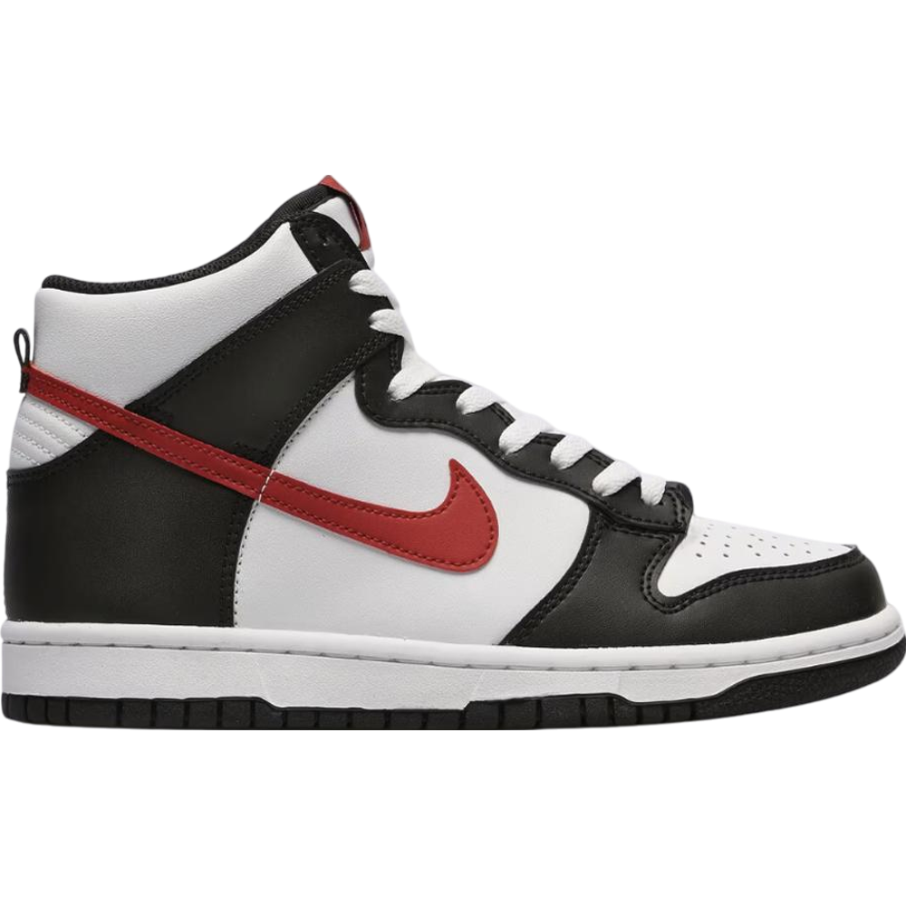 Nike Dunk High White/Gym Red (GS)