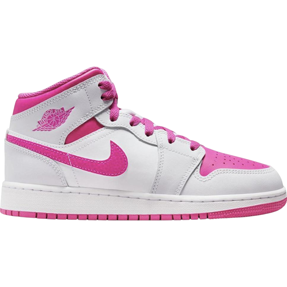 Jordan 1 Mid Fire Pink (GS)