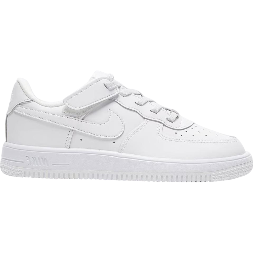 Nike Air Force 1 Low Triple White EasyOn (PS)