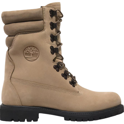Timberland Mens Premium Tall Waterproof Boots Beige