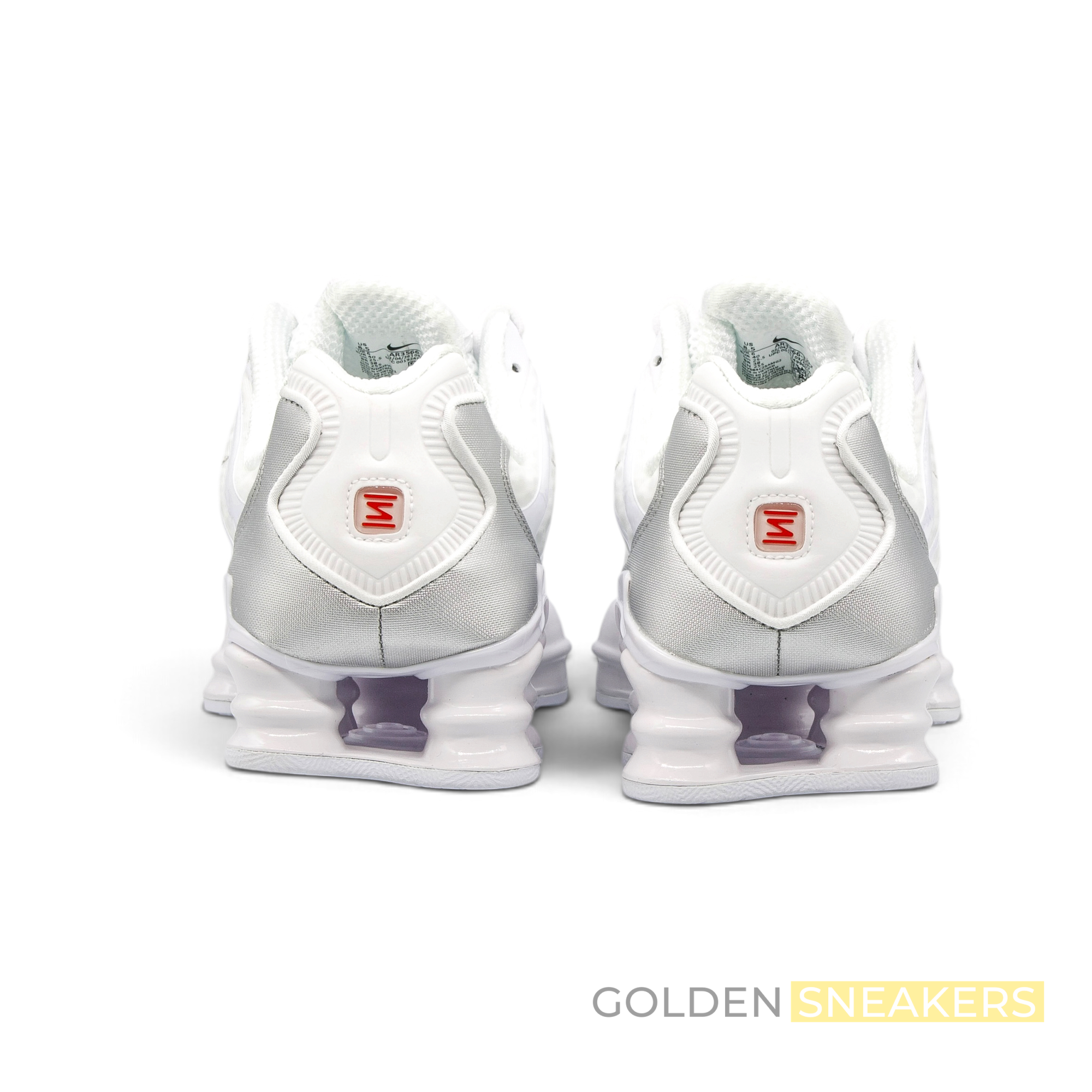 Nike Shox TL White Metallic Silver Max Orange (Women's)