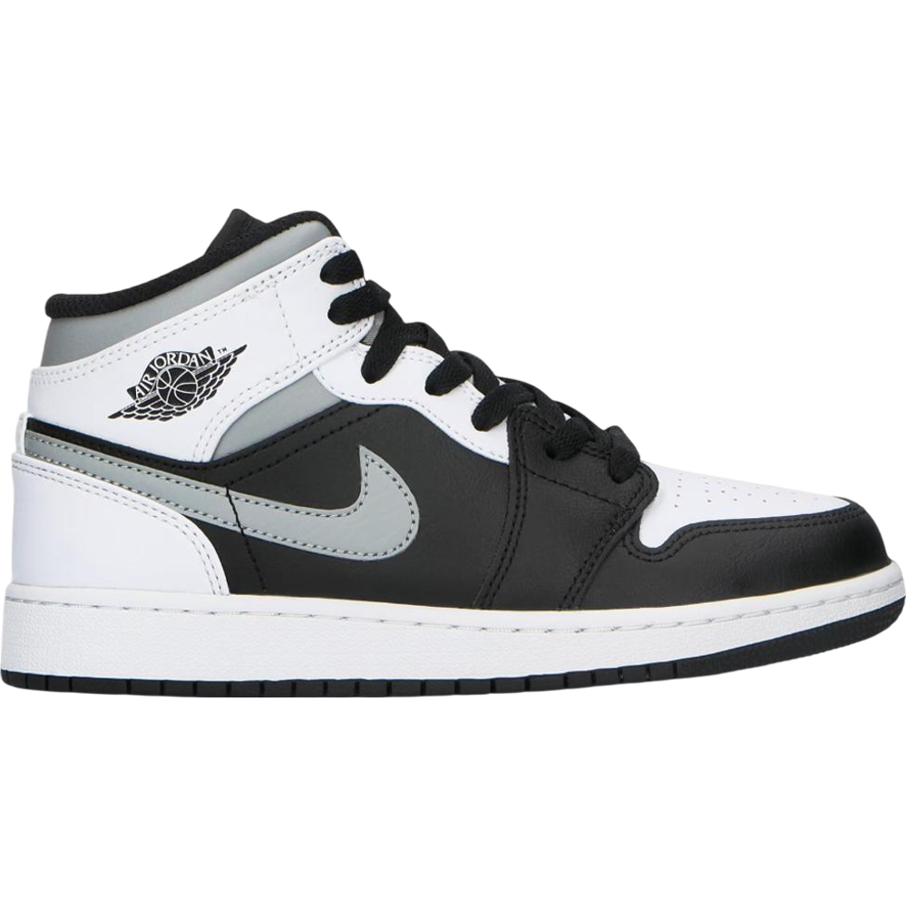Jordan 1 Mid White Shadow (GS)