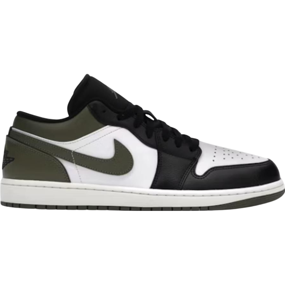 Jordan 1 Low Black Toe Medium Olive