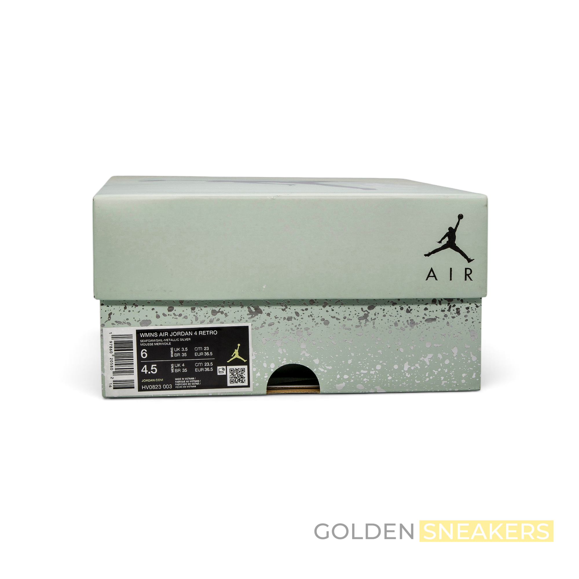 Jordan 4 Retro Seafoam Sail (Women's)