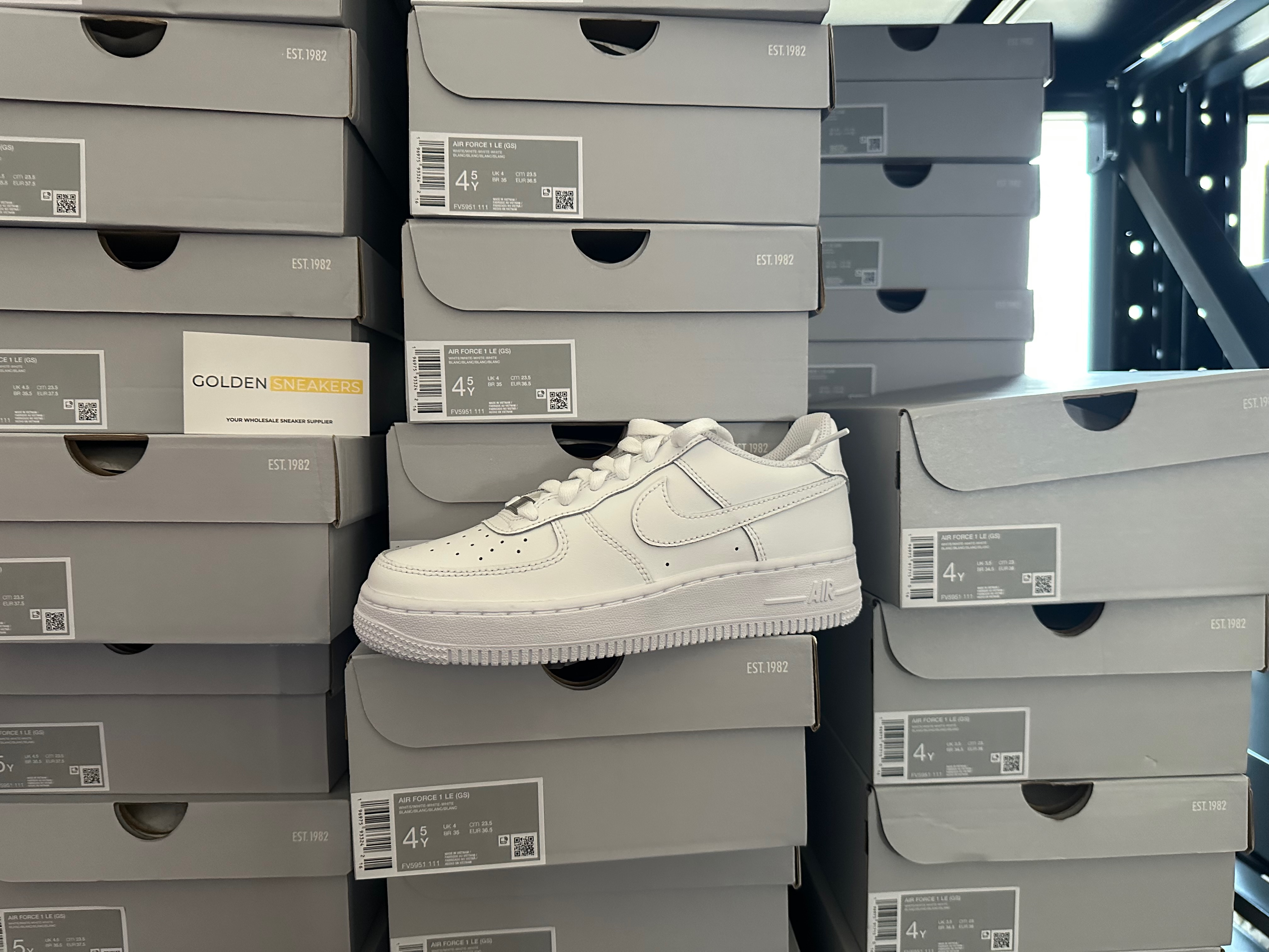 Nike Air Force 1 Triple White (GS) (DH2920-111)